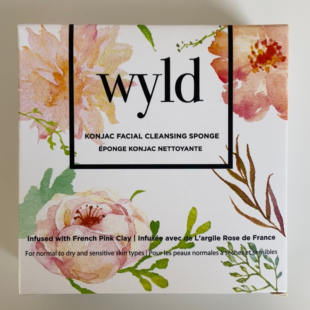 WYLD Konjac Facial Cleansing Sponge